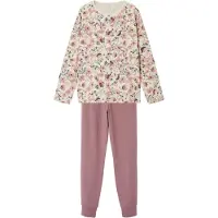 Name it Pijama 'Nostalgia Flower' beige / marrón / caqui / altrosa