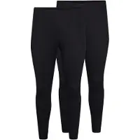 Zizzi Leggings 'Flea' negro