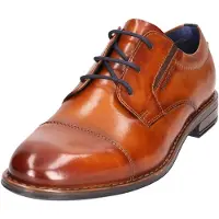 Bugatti Zapatos con cordón cognac