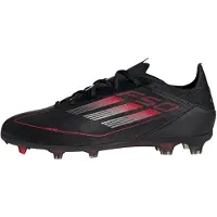 Adidas adidasBota de fútbol F50 Elite césped natural seco (Adolescentes) 30 1/2 Core Black / Iron Metallic / Lucid Red Niño