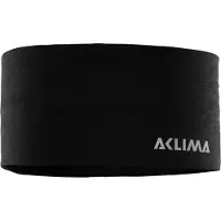 Aclima - Lightwool Headband - Cinta para la frente size M, negro