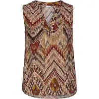 LASCANA Blusa beige / marrón / marrón rojizo / mostaza