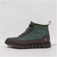 Art unisex. 1158511UM003_0G3 Botines de piel verde (41), Plano, 1 a 3cm, Cordones, Casual, outlet 2026.