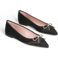 Pretty ballerinas para mujer. 51629 Zapatos Ella negro (39), Piel, Plano, 1 a 3cm, Ninguno, Casual, outlet 2026.