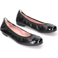Pretty ballerinas para mujer. 48780 Bailarinas de piel Shirley negro (37), Plano, Ninguno, Casual, outlet 2026.