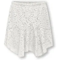 ONLY GIRLS Falda 'Julia' blanco