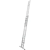 Krause Corda: Sistema de poleas de aluminio para tirolesa, modelo 2x16, de dos secciones