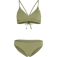 O'Neill - Women's Essentials Baay Maoi Bikini Set - Bikini size 44, oliva