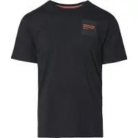 KOROSHI Camiseta naranja / negro