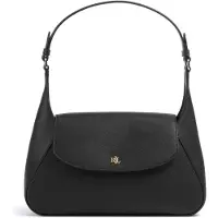 Ralph Lauren para mujer. 431969364001 Bolso de hombro Schylar mediano negro (OSFA), Casual, Piel, outlet 2026.