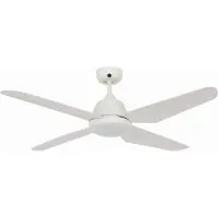 Beacon Faro LED ventilador de techo Aria blanco silencioso 122 cm