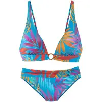 LASCANA Bikini azul / lila claro / naranja / rojo