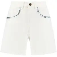 Shiwi Carla Shorts Light Kit White Talla: L | Pantalones Cortos Outlet | Mujer | Blanco