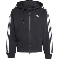 Adidas Sudadera con cremallera 'Adicolor Spacer' negro / blanco