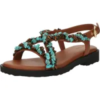 And Other Stories & Other Stories Larry Deco Summer Flat Brown Talla: 41 | Chancletas Outlet | Mujer | Marrón
