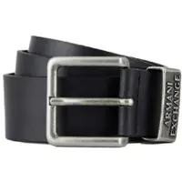 Armani Exchange para hombre. 951186CC52800020 Cinturón de piel negro (28), Casual, Clásico, outlet 2026.