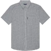 French Connection Gingham Pocket S/s Marine/ecru Talla: M | Camisas Casuales Outlet | Hombre