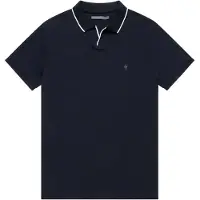 French Connection Trophy Tipped Polo Black/white Talla: S | Polos Outlet | Hombre | Negro