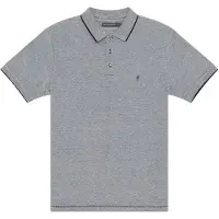 French Connection Birdseye Tipped Polo Marine/marine Talla: L | Polos Outlet | Hombre
