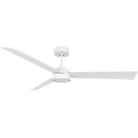 Beacon Lighting Beacon ventilador de techo con luz Climate IV, blanco, silencioso