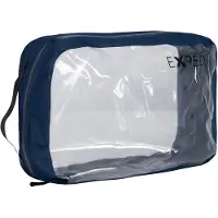 Exped - Organizer Cube Clear - Funda size 12 l - 36 x 24 x 10 cm, gris/azul