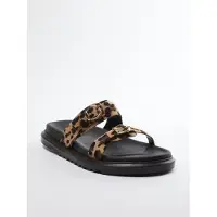 Trendyol Zapatos abiertos beige / negro