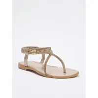 Trendyol Sandalias de dedo oro