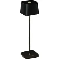 Gnosjö Konstsmide Lámpara de mesa portátil Capri de | color negro | para uso interior/exterior | modelo 7814-750