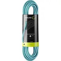 Edelrid - Cuerdas Escalada - Rap Line Protect Pro Dry 6 Mm Icemint - Talla 70 m - Azul