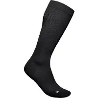 Bauerfeind Sports - Run Ultralight Compression Socks - Calcetines de compresión size 38-40 - Wade S, negro