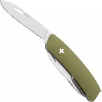 Swiza D07 R AM, KNR.0116.1050, Olive, navaja suiza, 7 herramientas