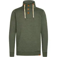 !Solid Sudadera 'Trip' cognac / verde / blanco