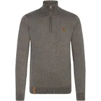 INDICODE JEANS Jersey 'Nathen' gris oscuro