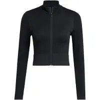Adidas adidasChaqueta de entrenamiento de punto con cremallera Essentials L Black Mujer