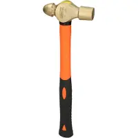 Ks Tools BRONZEplus, martillo para herreros, aluminio-bronce, fibra de vidrio, color , detalles en bronce y naranja, 285 mm, 340 g
