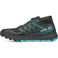 Scarpa - Zapatillas de trail - Spin ST Black Azure - Talla 43.5 - Negro