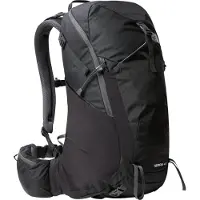 The North Face - Mochilas de trekking - Terra 40 Black/Asphalt Grey - Talla L/XL - Gris