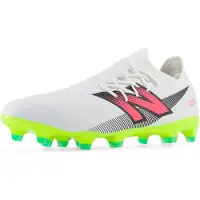New Balance Zapatillas de fútbol 'Furon Destroy' rojo vivo / negro / blanco