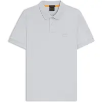 BOSS para hombre. 50507803 Polo Passenger gris claro (S), Casual, Algodón, Manga corta, outlet 2026.