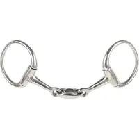 Jansen Harry's Horse, bozales dobles, 13 mm, color plateado, longitud 14,5 cm, color plateado, longitud 14,5 cm