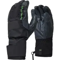 Black Diamond - Accesorios para escalada - Punisher Gloves Black de Cuero - Talla M - Negro