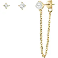 Glanzstücke Pendientes oro / plata