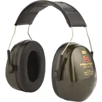 3M Auriculares PELTOR Optime II, 31 dB, verde, cinta para la cabeza, H520A-407-GQ
