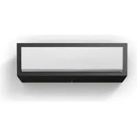 Philips , lámpara de pared Stratosphere, 3,8 W, luz exterior para pared, color antracita, metal, IP44, ideal para terraza y jardín