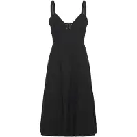 French Connection Ariette Strappy Midi Dress Black Talla: 10 | Vestidos Midi Outlet | Mujer | Negro