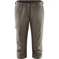 Maier Sports - Women's Neckar - Pantalones 3/4 size 50, marrón/gris
