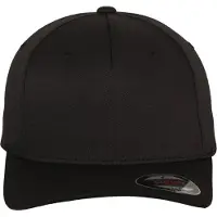 Brandit Gorra '5 Panel' negro / blanco