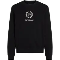 Karl Lagerfeld Black Hotel Karl Crest Sweatshirt Talla: M | Jerséis Outlet | Hombre | Negro