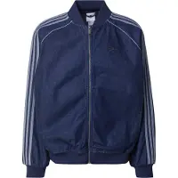 Adidas Originals Chaqueta de entretiempo 'SST Adicolor' azul denim / azul claro