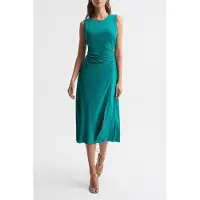 Reiss Ruched Midi Dress — Green Bodycon Talla: 6 | Vestidos Midi Outlet | Mujer | Verde